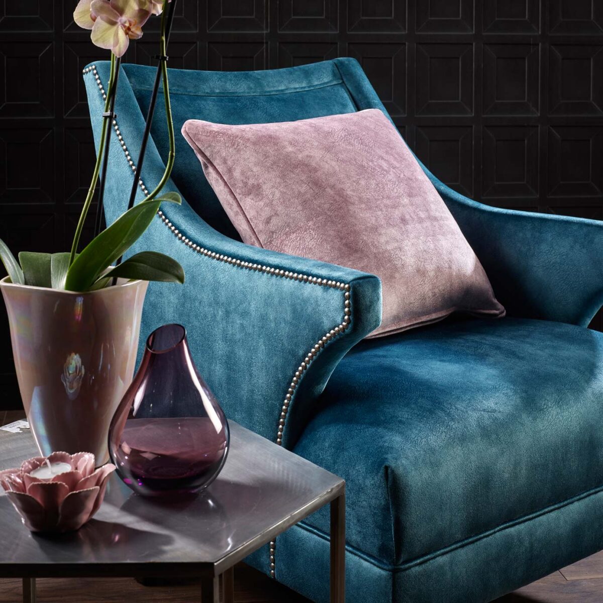 Walbrook Fabric - Charcoal by Walbrook Fabric - Charcoal from