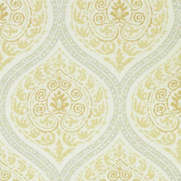 Madurai Wallpaper - Lemon swatch