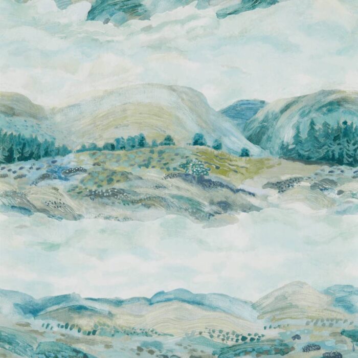 Elysian Wallpaper - Whitstable Blue swatch