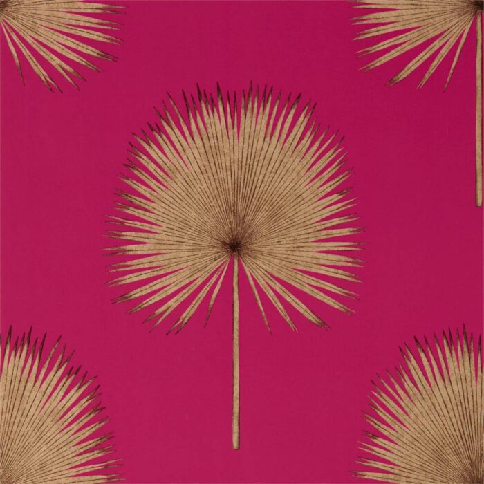 Fan Palm Wallpaper - Rhodera / Gilver swatch