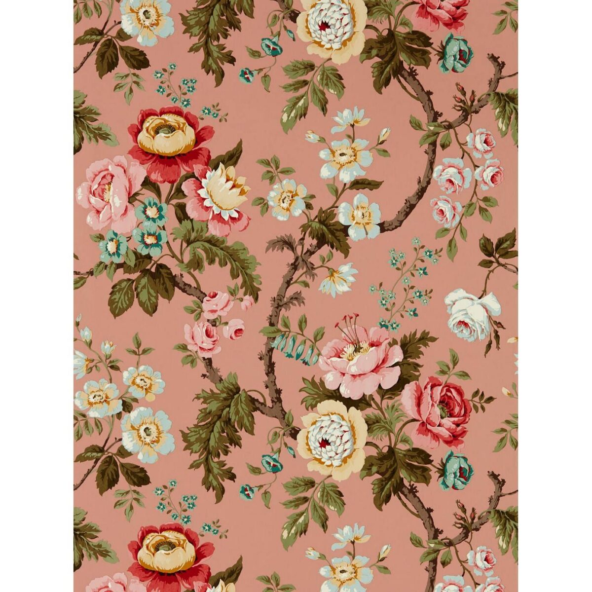 Hykenham Wallpaper - French Rose by Hykenham Wallpaper - French Rose from