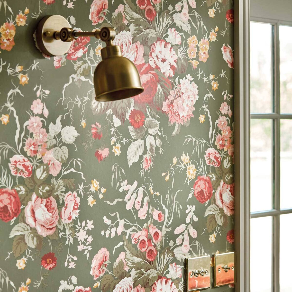 Hykenham Wallpaper - French Rose by Hykenham Wallpaper - French Rose from