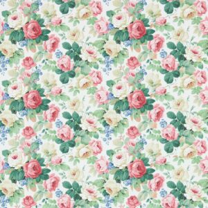 Chelsea Wallpaper - White / Pink