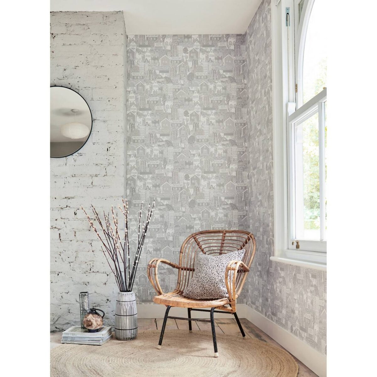Stockholm Wallpaper - Dove from
