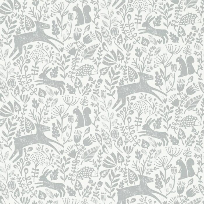 Kelda Wallpaper - Pewter swatch