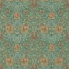 green botanical wallpaper from william morris & co
