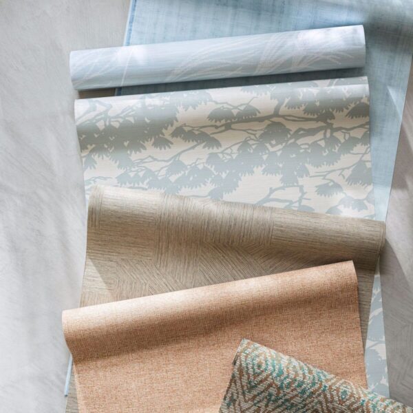 Mansa Wallpaper - Walnut by Mansa Wallpaper - Walnut from