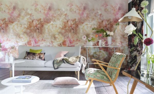 Delft Flower Grande Wallpaper - Sky by Delft Flower Grande Wallpaper - Sky from