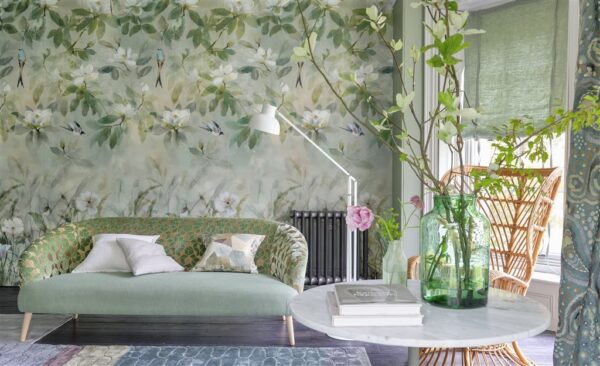 Kiyosumi Wallpaper - Celadon by Kiyosumi Wallpaper - Celadon from