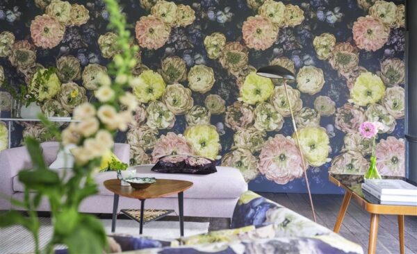Le Poeme de Fleurs Wallpaper - Rosewood by Le Poeme de Fleurs Wallpaper - Rosewood from