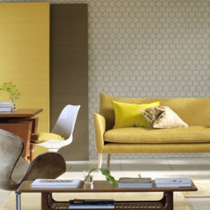 Brera Grasscloth Wallpaper - Duck Egg