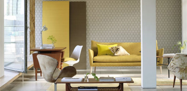 Chinon Wallpaper - Fawn from