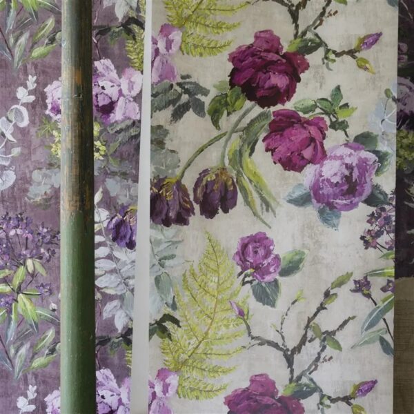 Tulipani Wallpaper - Linen by Tulipani Wallpaper - Linen from