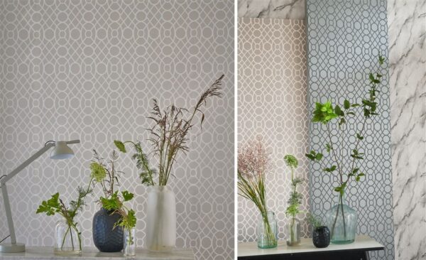 Merletti Wallpaper - Pearl from