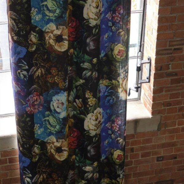 Minakari Fabric - Cobalt from