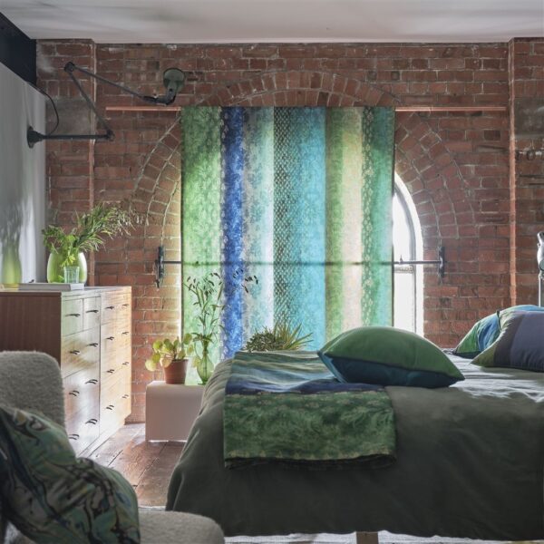 Kasavu Fabric - Emerald by Kasavu Fabric - Emerald from