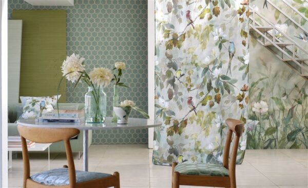 Maple Tree Fabric - Sepia from