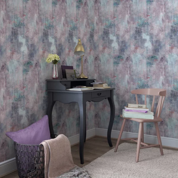 Monet Wallpaper - Amethyst by Monet Wallpaper - Amethyst from