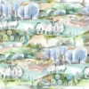 multicolour botanical wallpaper from voyage maison