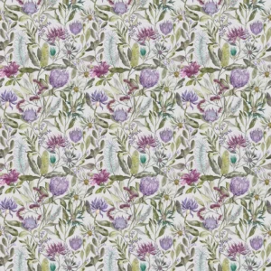 purple botanical wallpaper from voyage maison
