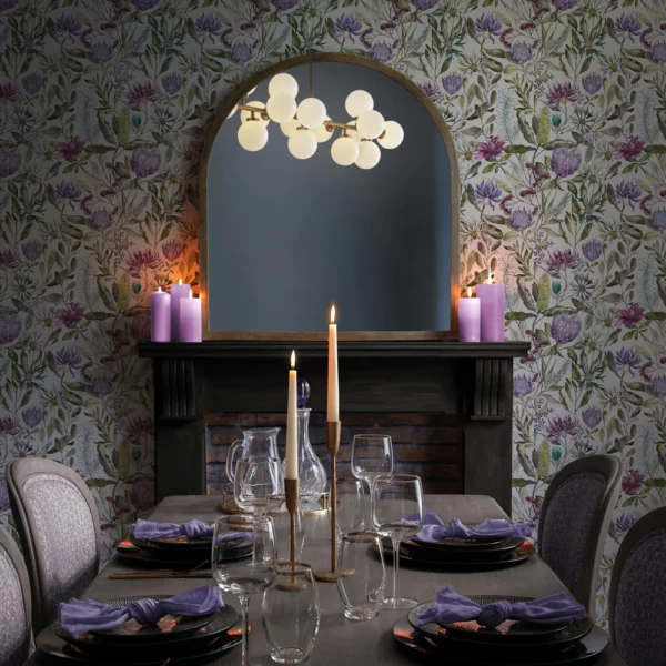 Fortazela Wallpaper - Violet by Fortazela Wallpaper - Violet from