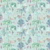 blue animal wallpaper from voyage maison