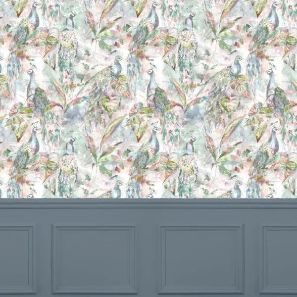 Ebba Wallpaper - Coral by Ebba Wallpaper - Coral from