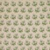 green botanical cotton fabric from Colefax & Fowler