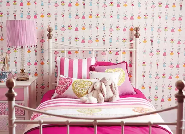 Best of Friends Wallpaper - Neutral Multi from
