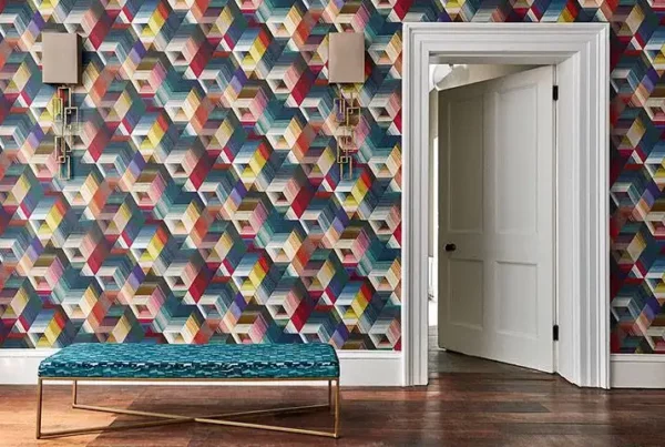Arccos Wallpaper - Ochre Steel by Arccos Wallpaper - Ochre Steel from