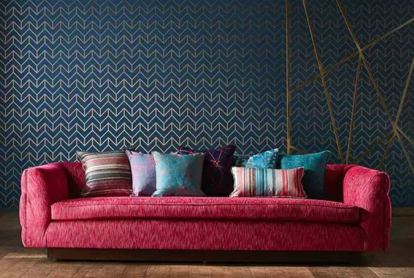 Tessellation Wallpaper - Teal Gold by Tessellation Wallpaper - Teal Gold from