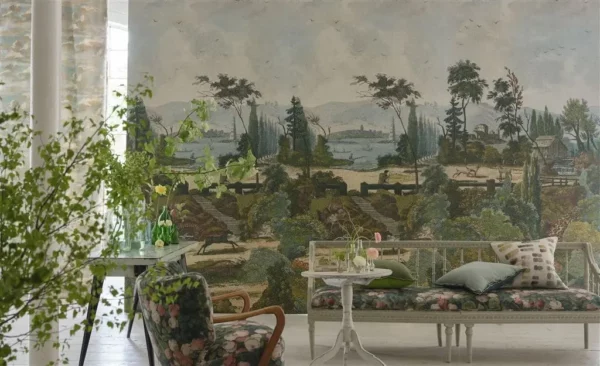 Pastoral Scene 1 Wallpaper - Sky by Pastoral Scene 1 Wallpaper - Sky from