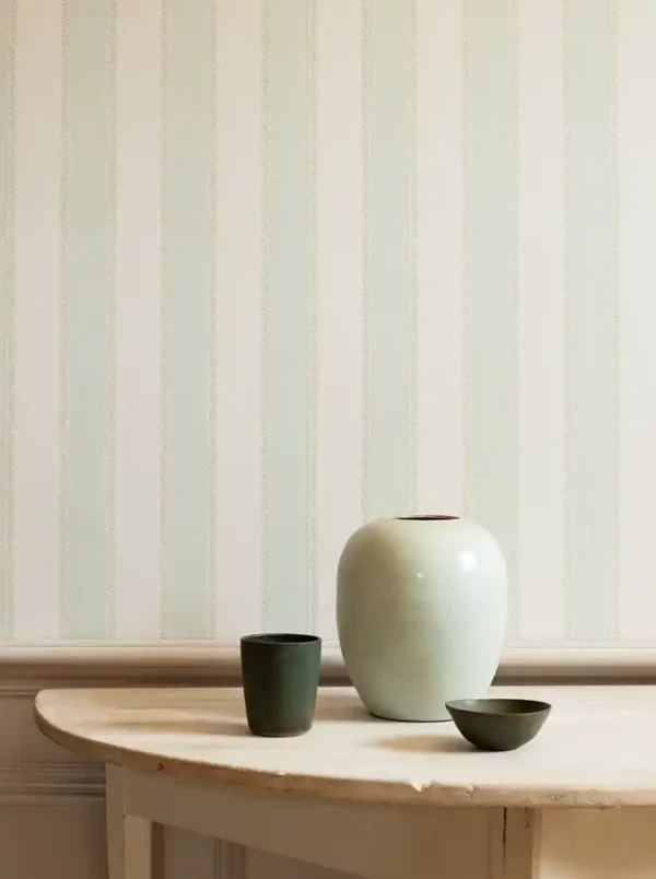 Graycott Stripe Wallpaper - Yellow by Graycott Stripe Wallpaper - Yellow from