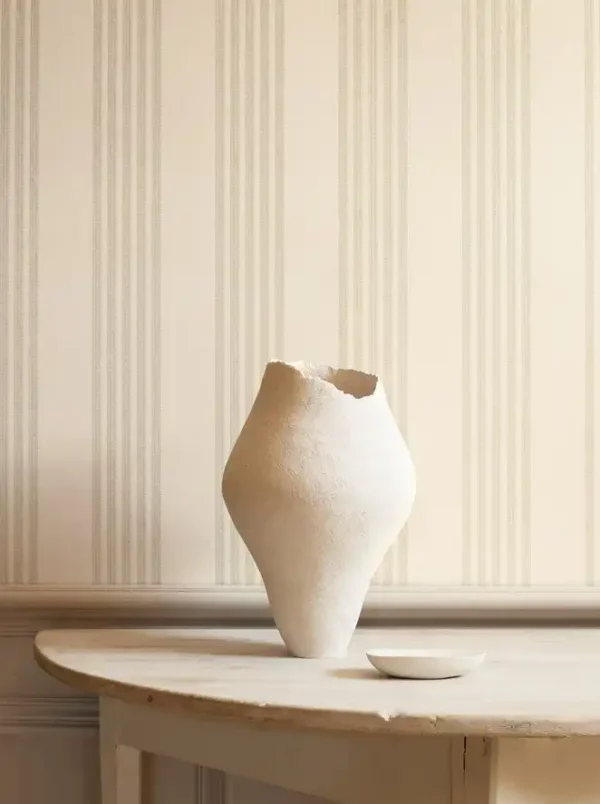 Jude Stripe Wallpaper - Gold by Jude Stripe Wallpaper - Gold from