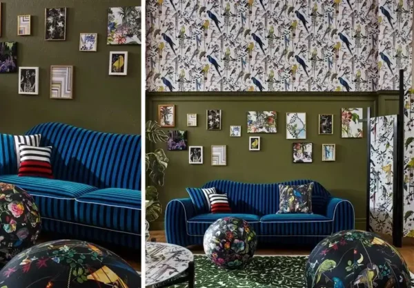 Bagatelle Wallpaper - Reglisse by Bagatelle Wallpaper - Reglisse from