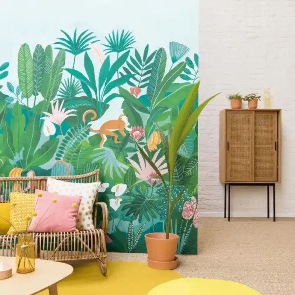 Jardin D'eden Wallpanel - Multicouleurs by Jardin D'eden Wallpanel - Multicouleurs from