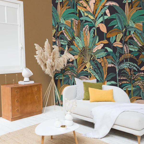 Crazy Forest Wallpanel - Vert Ocre by Crazy Forest Wallpanel - Vert Ocre from