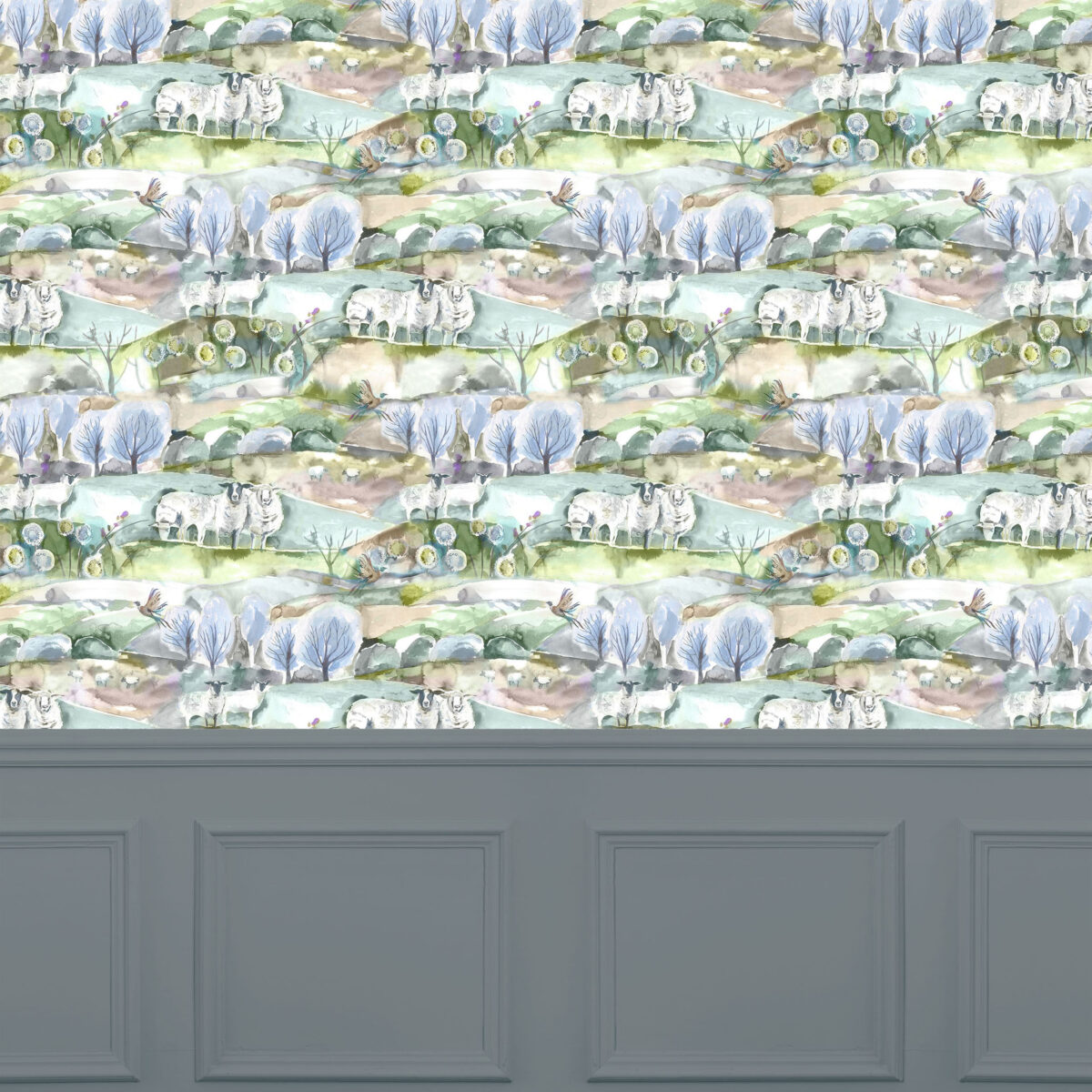 Buttermere Wallpaper - Sage from