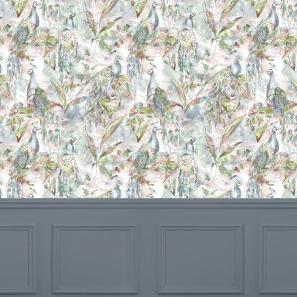 Ebba Wallpaper - Coral by Ebba Wallpaper - Coral from