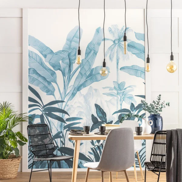 Wild and Secret Wallpanel - Teal Blue by Wild and Secret Wallpanel - Teal Blue from