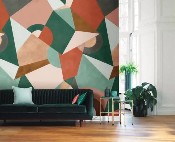 Cubisme Wallpanel - Vert by Cubisme Wallpanel - Vert from