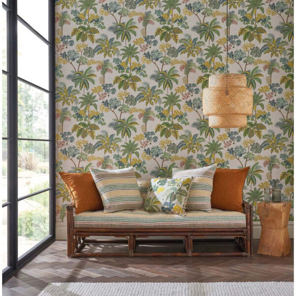 Malabar Wallpaper - Gold by Malabar Wallpaper - Gold from