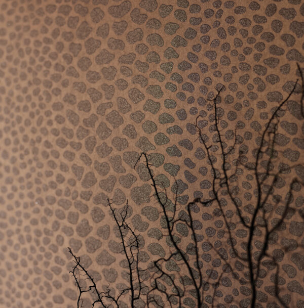 Pantanal Wallpaper - Metallic Silver / Stone by Pantanal Wallpaper - Metallic Silver / Stone from