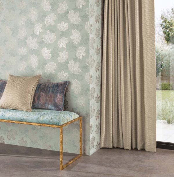 Sycamore Wallpaper - Sage / Rose Gold by Sycamore Wallpaper - Sage / Rose Gold from