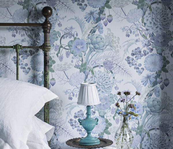 Carlotta Wallpaper - Blush / Grey by Carlotta Wallpaper - Blush / Grey from