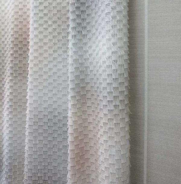 Kiri Fabric - Blossom / Silver by Kiri Fabric - Blossom / Silver from