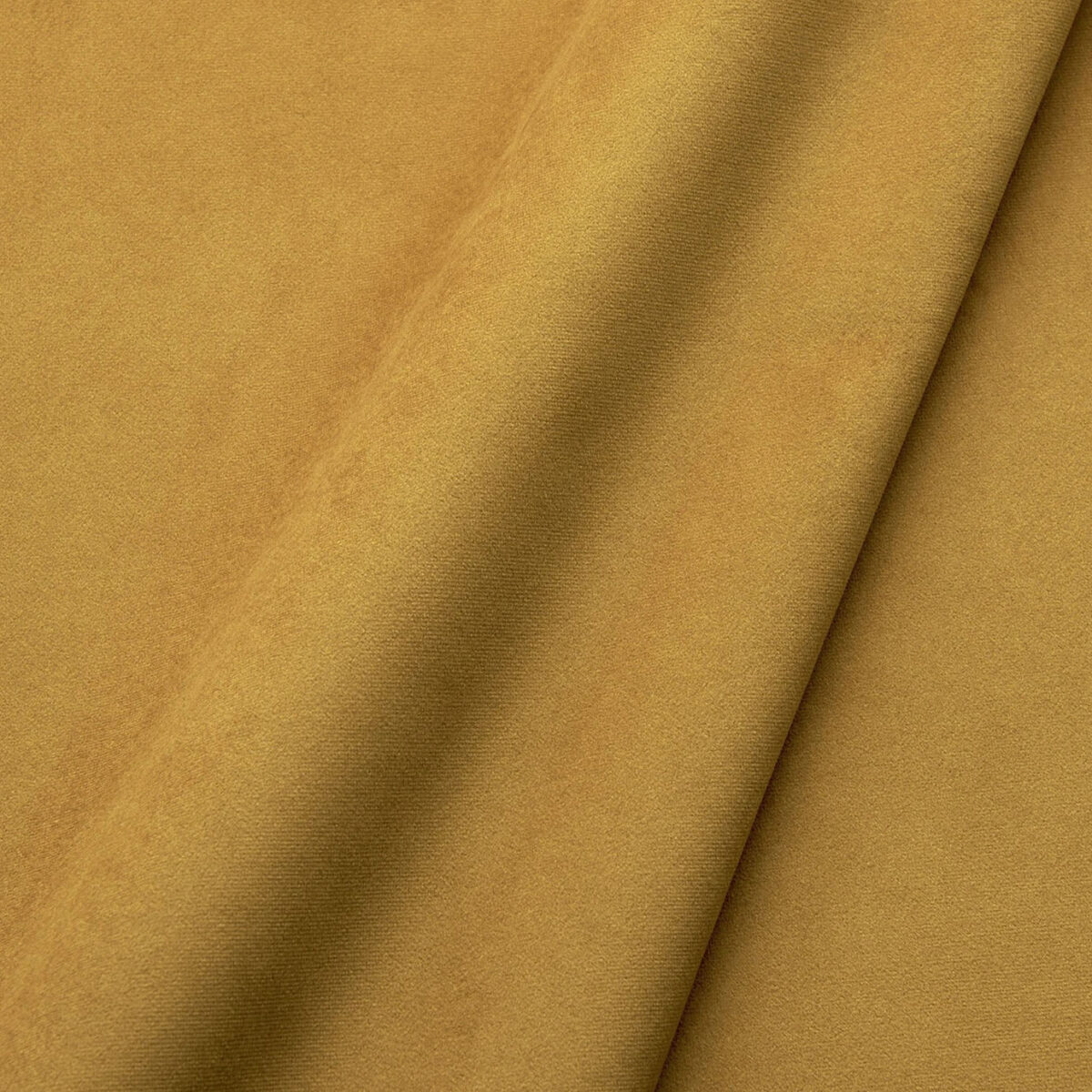 Moleskin III Fabric - Maize by yellow plain velvet-chenille fabric from Linwood Fabrics