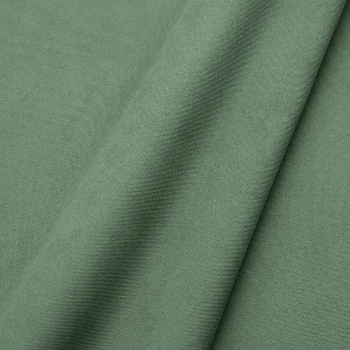 green plain velvet-chenille fabric from Linwood Fabrics