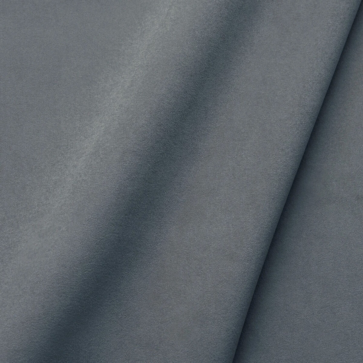 Moleskin III Fabric - Mercury by black-grey plain velvet-chenille fabric from Linwood Fabrics