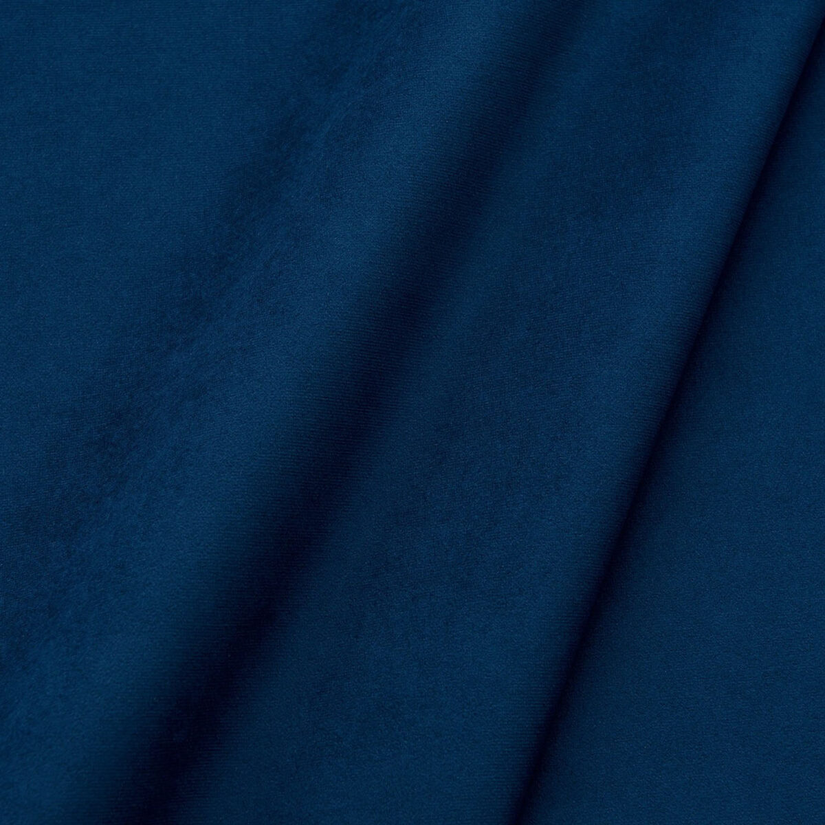 blue plain velvet-chenille fabric from Linwood Fabrics